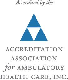 Logo for the Accreditation Association for Ambulatory Health Care, Inc