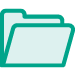 graphic of green folder