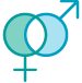 graphic of gender symbols
